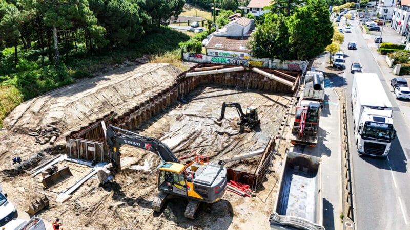 chantier professionnel